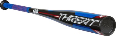 Rawlings   Threat Baseball Bat   USA   -12 Drop   2 5/8" Barrel   1 Pc. Composite   28 Inch