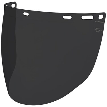 Replacement Face Shield Lens Cap Style Gray Tint