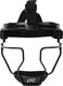 Rawlings   HI-VIZ Fastpitch Softball Fielders Mask   Black   Adult