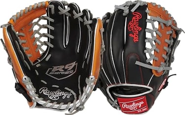 Rawlings   R9 CONTOUR Baseball Glove   11.5"   Modified Trap-Eze Web   Right Hand Throw