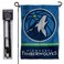 Minnesota Timberwolves Wordmark Garden Flag and Pole Stand Holder