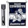 WinCraft Dallas Cowboys Throwback Retro Vintage Garden Flag and Flagpole Mount