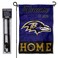 WinCraft Ravens Welcome to Our Home Garden Flag and Flagpole Mount
