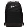 Nike Brasilia Medium Training Backpack for Women and Men with Secure Storage &amp; Water Resistant Coating, Black/Black/White
