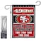 WinCraft 49ers 5 Time Champions Garden Flag and Stand Pole Holder Mount