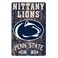 Wincraft NCAA Penn State Nittany Lions 11x17 Wood Sign, Team Color, One Size