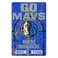 Wincraft NBA Dallas Mavericks Unisex 11x17 Wood Signslogan Design, Team Color, One Size
