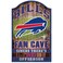 Wincraft NFL Buffalo Bills 05388011 Wood Sign, 11" x 17", Black