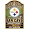 Pittsburgh Steelers Fan Cave Wood Sign