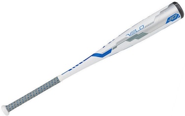 Rawlings Velo USSSA Series Bat, White/Blue, 29"/19 oz