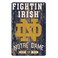 NCAA Notre Dame Fighting Irish 11x17 Wood Sign, Team Color, One Size