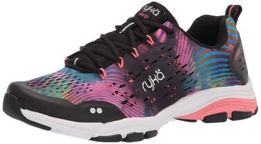 Ryka Womens Vivid RZX Cross Trainer, Black Tie Dye, 8 US