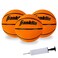 Franklin Sports 3 Mini Basketballs with Pump - 5 Inch Sized Perfect for Kids Ages 6+