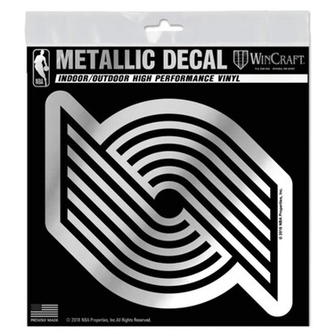 Portland Trail Blazers S74151 Metallic Window Decals
