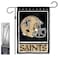 WinCraft Saints Helmet Garden Flag and Stand Pole Holder Mount