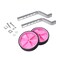 18 Girls Bike with Girl Bikes Bike Training Wheels Kids Bikes Wheel Stabilizer Kids Bike Led Light up Stabilisers for Toddlers Bikes for Adults Minibike Stable Child Porous
