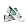 FOCO Philadelphia Eagles NFL Womens Glitter Low Top Canvas Shoes - 8