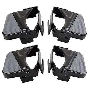 LIOOBO 2 Sets Mountain Bike Pedal Seat Axle Stunt Pegs Carbon Steel Foldable Motor Shifter Peg for Motorcycle Mountain Bike Accessories