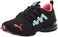PUMA Womens Riaze Prowl Cross Trainer, PUMA Womens Black-Ignite Pink-Aquamarine, 8