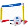 Franklin Sports Kids Mini Soccer Goal Sets - Backyard + Indoor Mini Net and Ball Set with Pump - Portable Folding Youth Soccer Goal Sets for Kids + Toddlers - 24" x 16