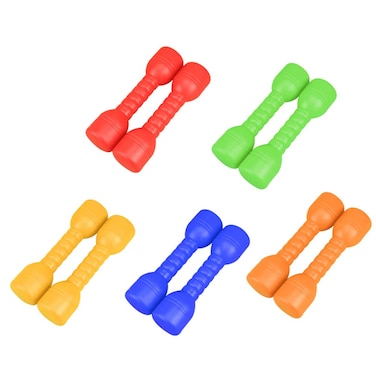 10pcs Exercise Dumbbells Barbells for Kindergarten Small Dumbbells Children Barbells Exercising Tools for Kids