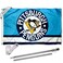 WinCraft Pittsburgh Penguins Vintage Retro Flag Pole and Bracket Set