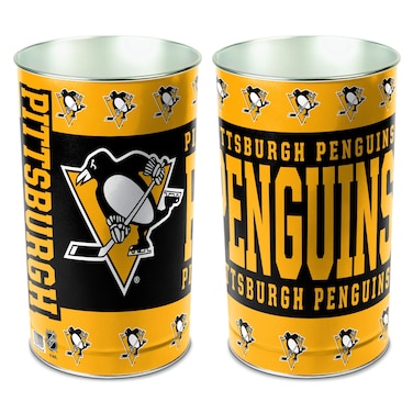 NHL Pittsburgh Penguins 15 Waste Basket, Team Color, One Size