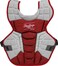 Rawlings   VELO 2.0 Catcher's Chest Protector   Baseball   Intermediate - 15 1/2"   Scarlet/White