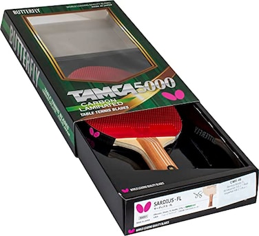 Butterfly Punisher Pro-Line Table Tennis Racket - Ideal for Incredibly Powerful Counter-Attacks from Both Sides - Recommended for Aspiring Professional Players - Pro-Line Series