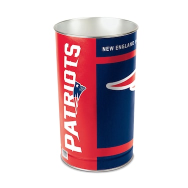 NFL New England Patriots Wastebasket