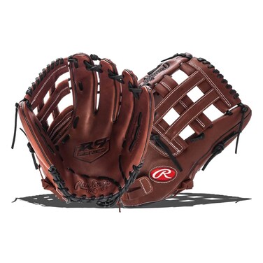 Rawlings R9 13.5" Slow Pitch Softball Glove: R9SP135-6DB Right Hand Thrower