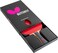 Butterfly TB Pro-Line Table Tennis Rackets - Medium Fast Blade and Rubber Combination Which Includes A Free Racket Case - Recommended for Advanced Level Players Pro-Line Series, red/Black (CMR29)