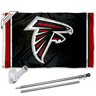 WinCraft Atlanta Falcons Flag Pole and Bracket Kit