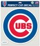 Chicago Cubs 8x8 COLOR Die Cut Window Cling
