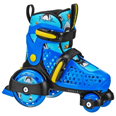 Roller Derby Fun Roll Adjustable Roller Skates for Beginners, Boys &amp; Girls