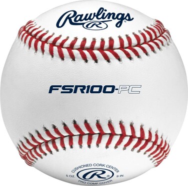 Rawlings   Pro Comp Practice Baseballs   Collegiate / High School / Travel   Flat &amp; Raised Seam Options   12 Count