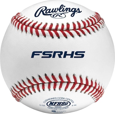 Rawlings   FLAT SEAM High School Baseballs   Game/Practice Use   NOCSAE Stamp   12 Count