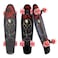 Tony Hawk 22" Complete Cruiser Skateboard, 9-ply Maple Deck Skateboard for Cruising, Carving, Tricks and Downhill, Crossbone