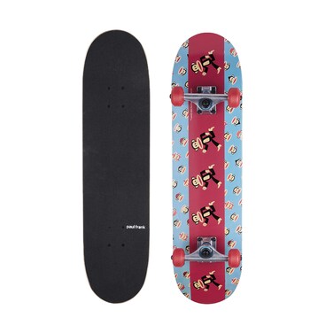 Sakar Paul Frank 31" Complete Cruiser Skateboard, Marching on Street Deck Graphic Longboard,ABO31PF-V1-STK-1