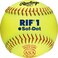 Rawlings   Official RIF 1 Sof-Dot Fastpitch Softball   11" ASA   SR11RYSA   12 Count, Multicolor
