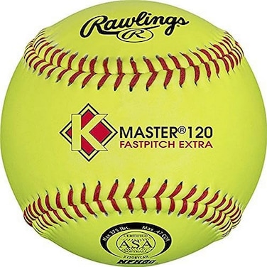 Rawlings   Official NFHS K-Master Fastpitch Softball   X120RYCAH   12"   12 Count