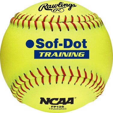 Rawlings   NCAA Soft Poly-Core Fastpitch Training Softballs   11" &amp; 12" Options   12 Count