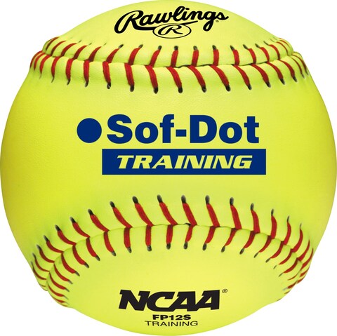 Rawlings   NCAA Soft Poly-Core Fastpitch Training Softballs   11&quot; &amp; 12&quot; Options   12 Count