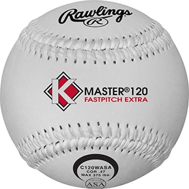 Rawlings   K-Master Fastpitch Softball   12"   C120WASA   12 Count