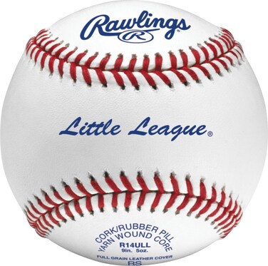 Rawlings Little League 14U Play Baseballs, (Box of 24), R14ULLSW2-24