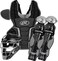 Rawlings   RENEGADE 2.0 Catcher's Set   Baseball   NOCSAE Certified   Adult 15+   Black/Silver