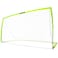 Franklin Sports Blackhawk Backyard Soccer Goal - Portable Kids Soccer Net - Pop Up Folding Indoor + Outdoor Goals - 12' x 6' - Optic Yellow