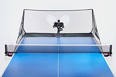 Butterfly Amicus Start Table Tennis Robot   Fantastic Ball Launcher-Thrower-Shooter for Your Ping Pong Table   Free Carry Bag, Tech Support, &amp; 120 Balls   Practice Ping Pong Anytime