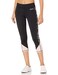 Roxy Women's Shape of You Fitness Capri, True Black Izi, XS
