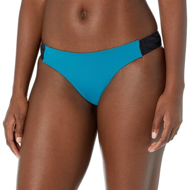 Roxy Women's Standard Fitness Swim, Ocean Depths, S